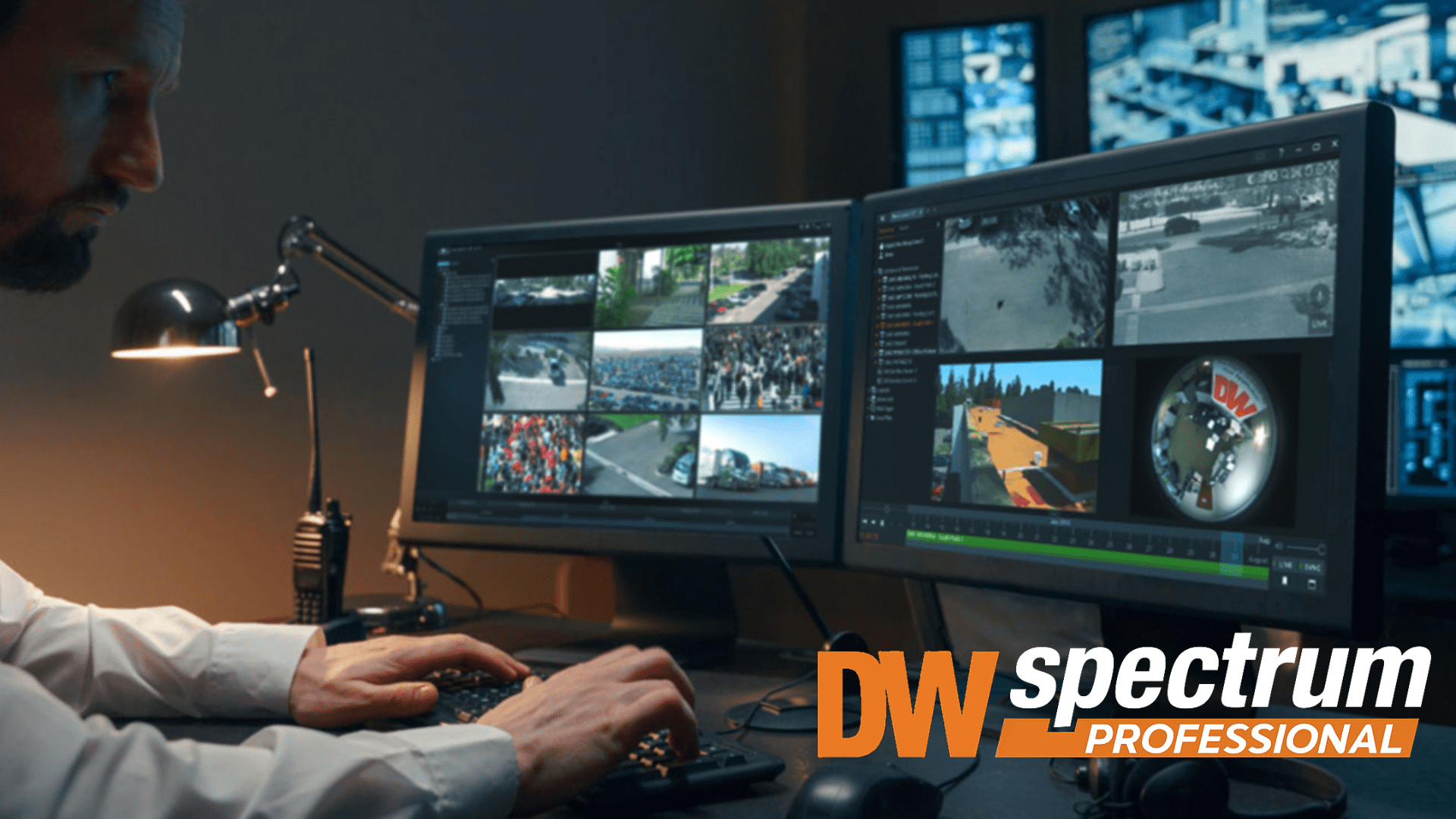 DW Spectrum Professional DW Spectrum Pro VMS Platform Overview Graphic