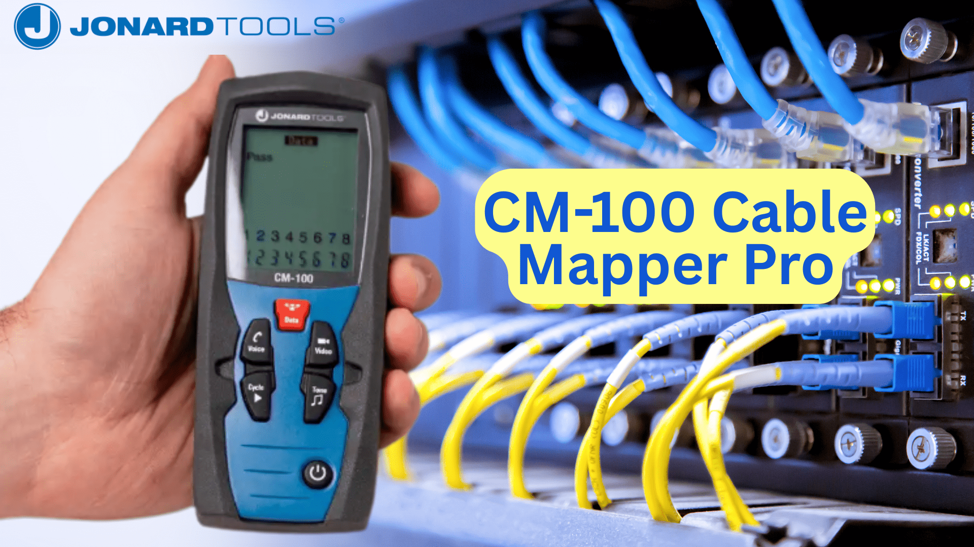 Jonard CM-100 Cable Mapper Tool CM-100 Cable Mapper Pro from Jonard Tools for IP Video Installs