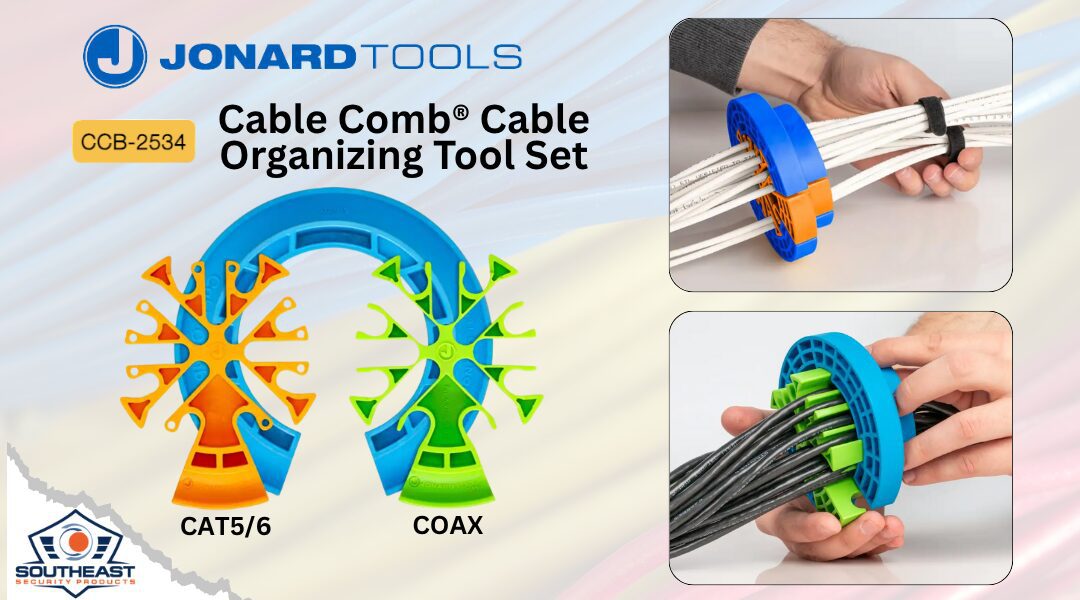 Master Cable Organization with the Jonard Cable Comb® Tool