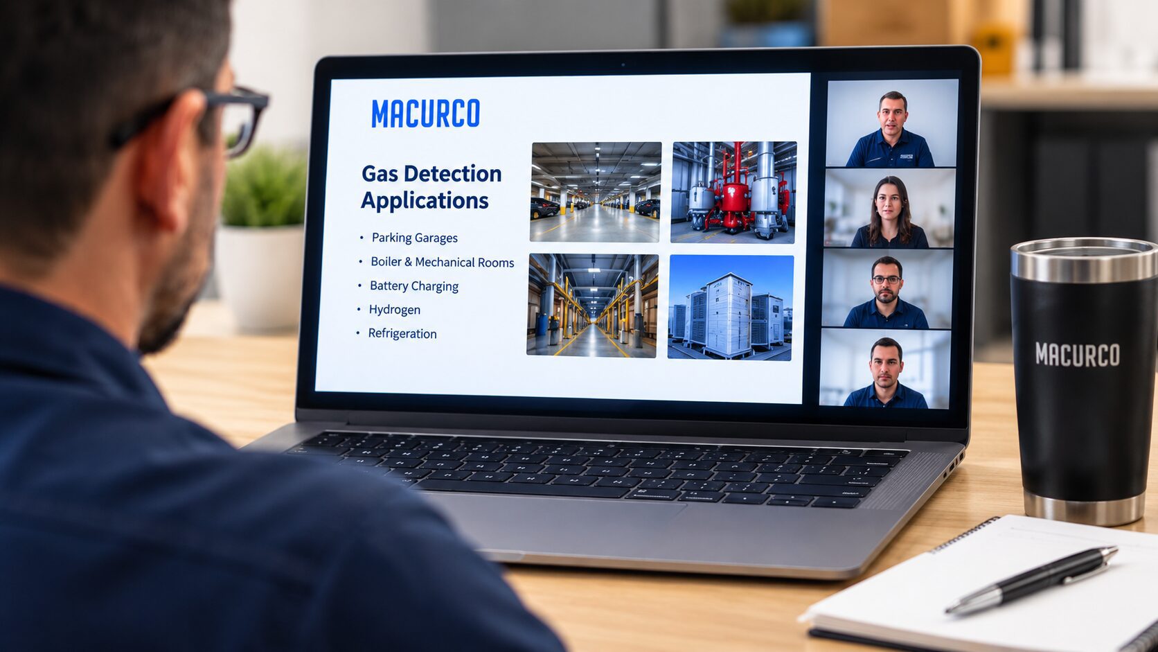 Macurco Gas Detection 101 webinar covering common commercial gas-detection applications