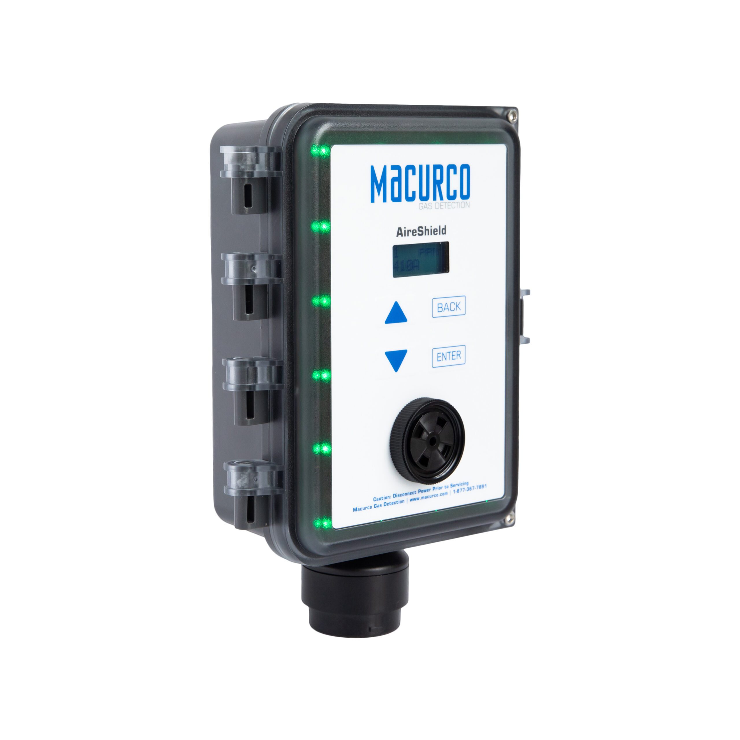 Macurco AireShield refrigerant gas detector